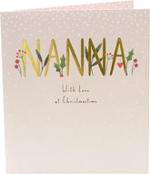 Cute Nanna Christmas Card